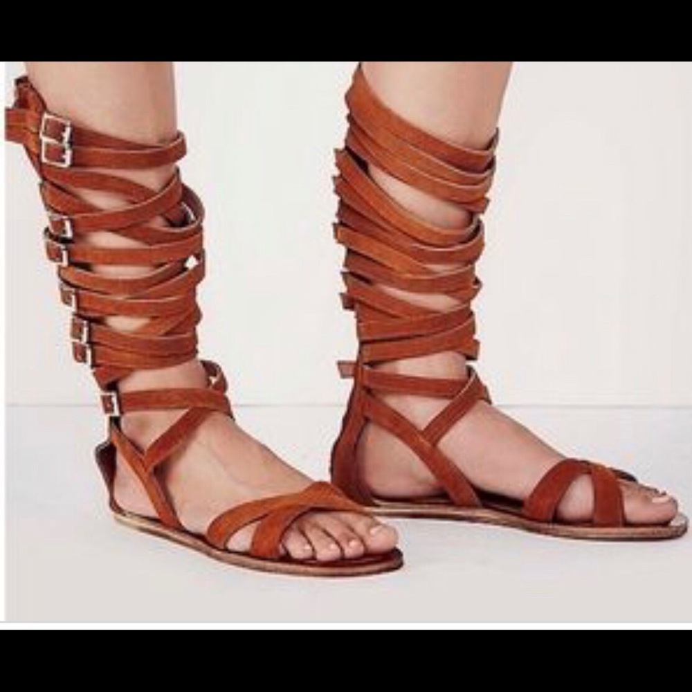 MIB Jeffrey CampbellxFree People Gladiator Sandals